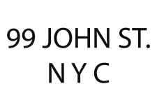99 John St NYC